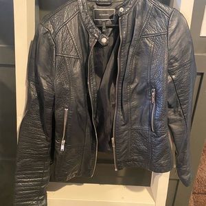 Le Chateau leather jacket size medium